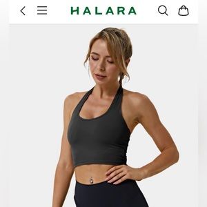 NWT halara tie back halter